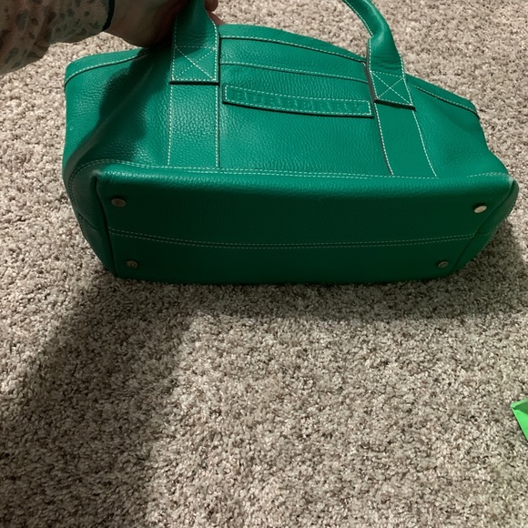 Vintage Burberry Green Purse - Picture 5 of 10